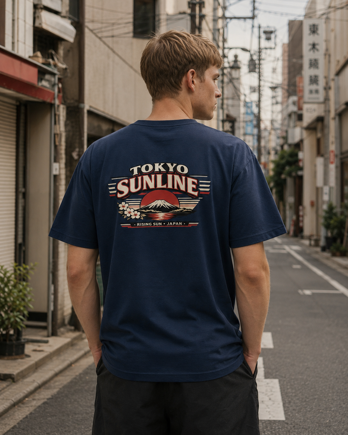 Tokyo Sunline Tee | MOVARI